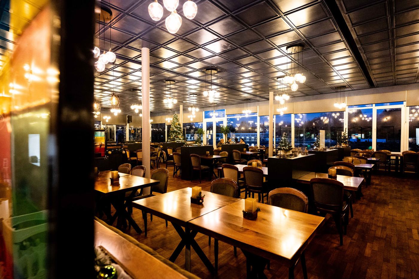 Abendstimmung im Restaurant
